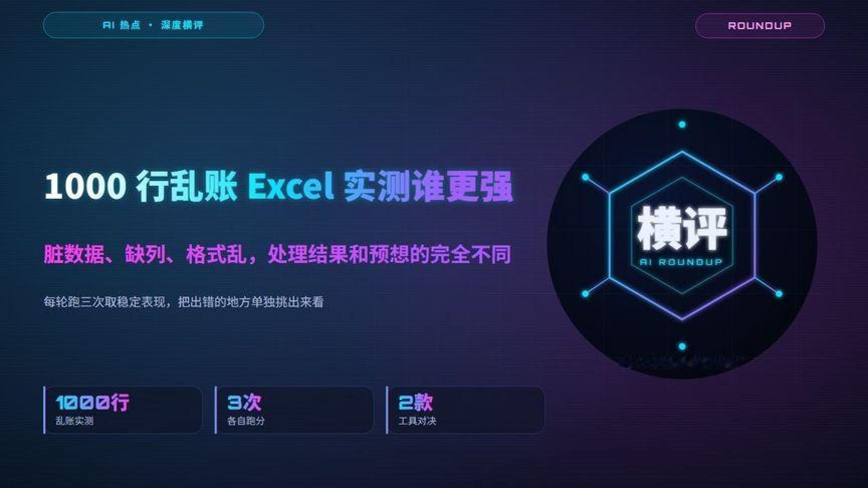 实测WorkBuddyvsCodex：1000行乱账Excel各跑3次