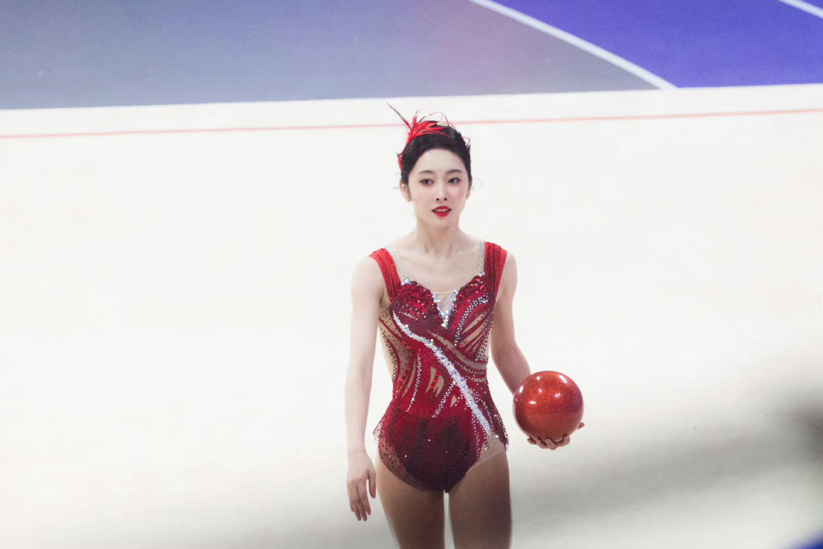 #宣璐艺术体操冠军#啊啊啊啊啊啊啊啊被宣璐艺术体操美翻了[送花花] ​​​