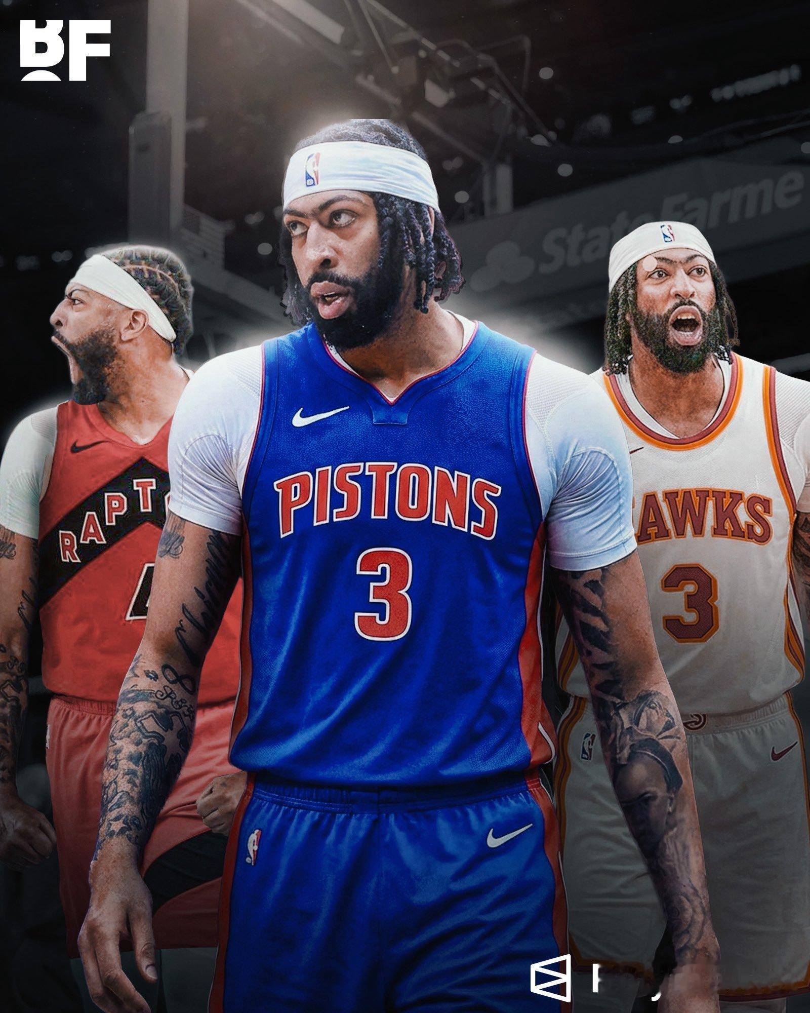 活塞、猛龙、老鹰，你希望浓眉哥去哪里？NBA