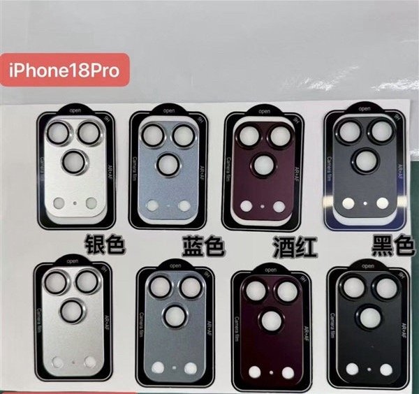 iPhone18Pro四色实锤了除了性能与设计的升级，机身配色也是每年新iPho