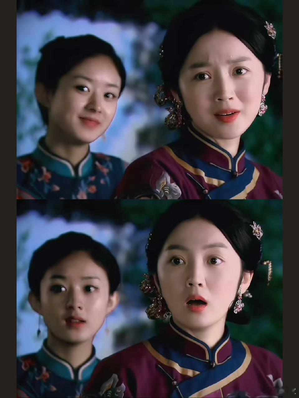 安以轩采访时说过怎么会有这么好看的丫头就觉得赵丽颖长着一张主角脸 ​ ​​​