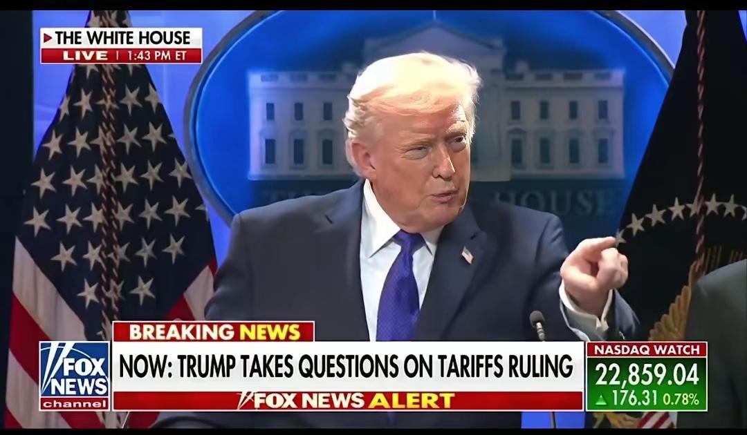 2月21日，就当美国最高法院裁定特朗普的关税措施违法之后，特朗普立即出台了报复性