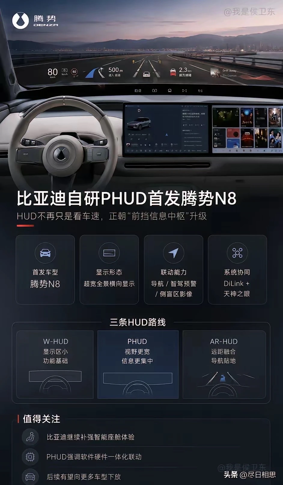 都在做AR-HUD，比亚迪却搞了个PHUD，是不是走错路了？ 前段时间...