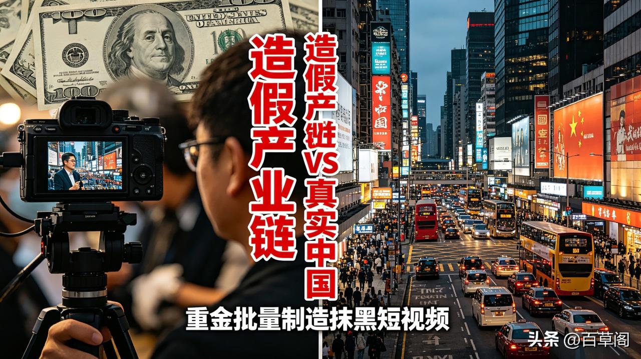 外国网红为何扎堆抹黑中国？
三个真相太扎心。
一条刻意抹黑中国的短视频，
报价最
