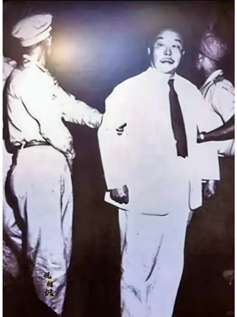 1950年，台北刑场，陈仪生命中的最后时刻，画面中他穿着白色西装，神情淡然，他曾...
