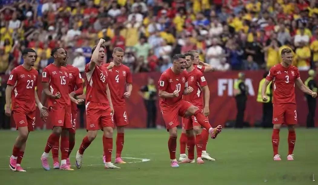 7月8日世界杯，八强全部落位，四强赛对阵，以及赛程预告随之出炉1，🇨🇭瑞士队