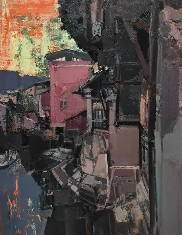 画家朱震 绘画作品欣赏遇见艺术遇见美好绘画