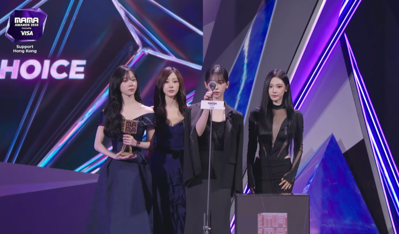 2025 MAMA FAN'S CHOICE: aespa 恭喜！ 