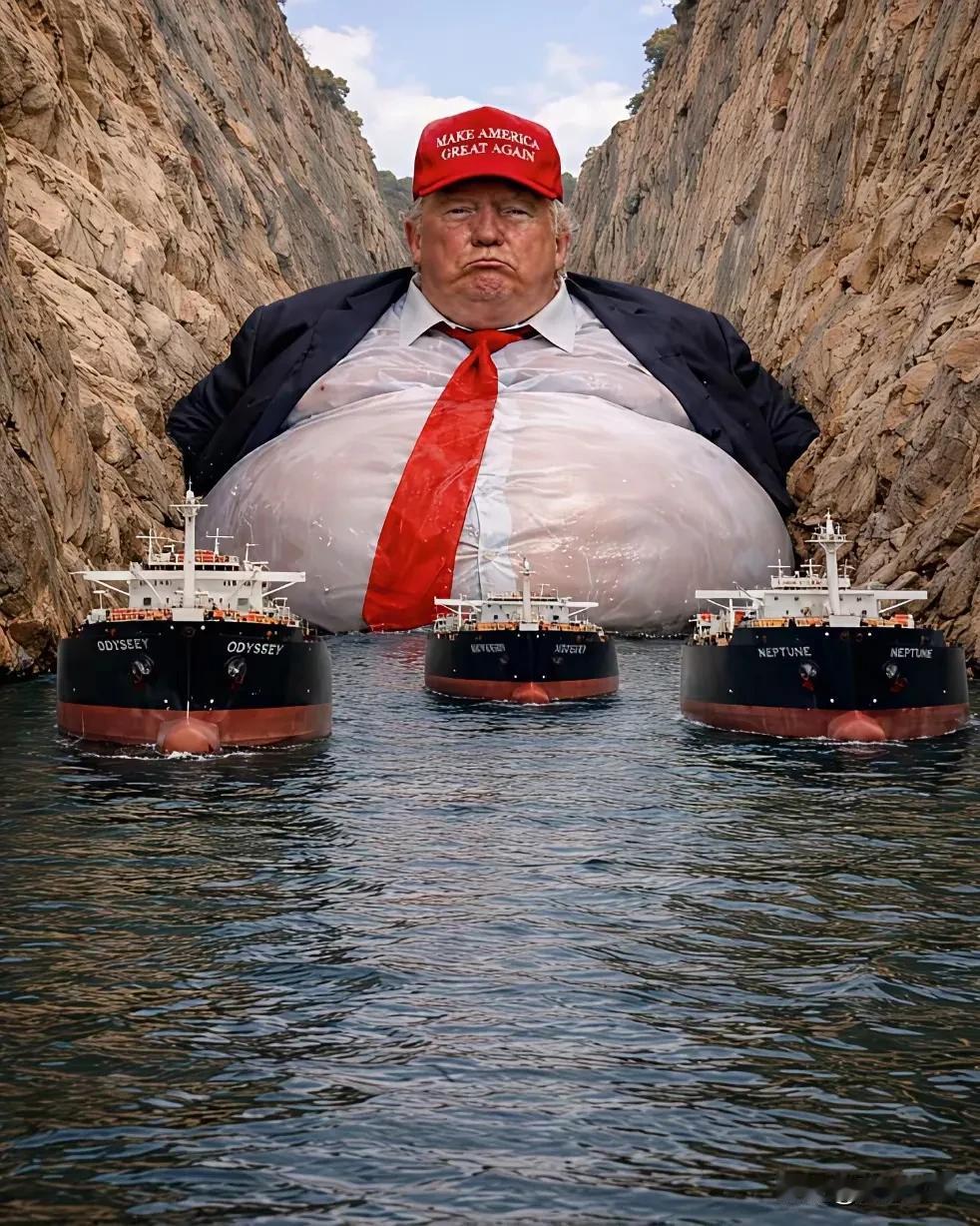 特朗普这身板能拦得住霍尔木兹海峡吗？