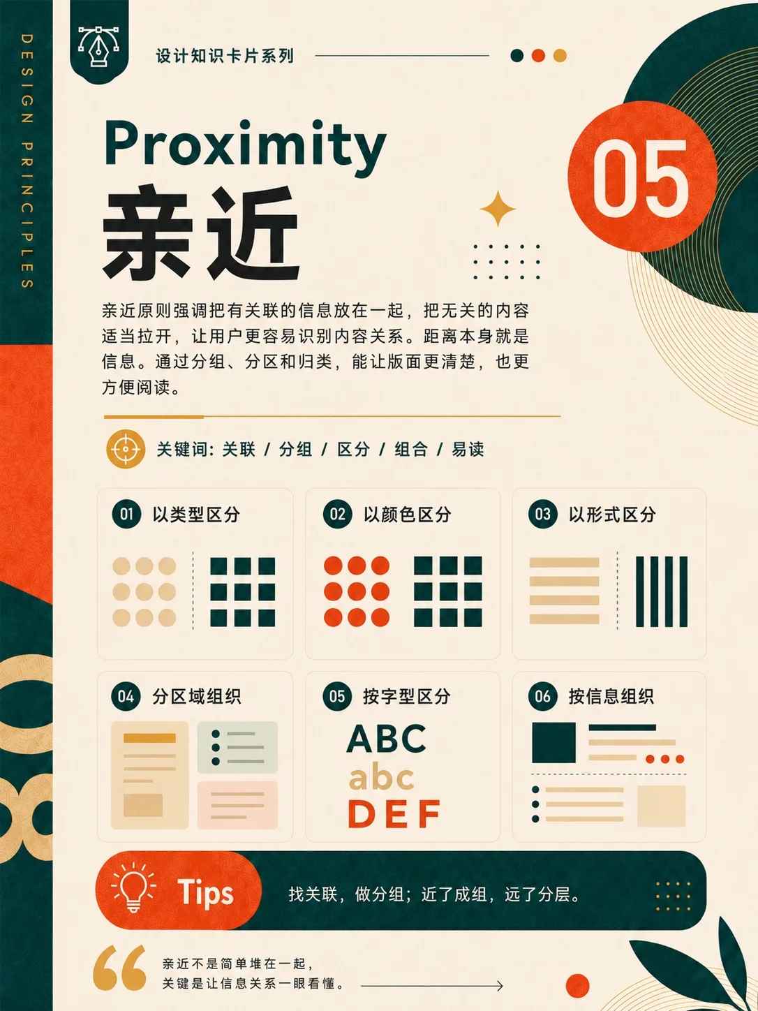 推荐！平面视觉设计中的8大核心原则 