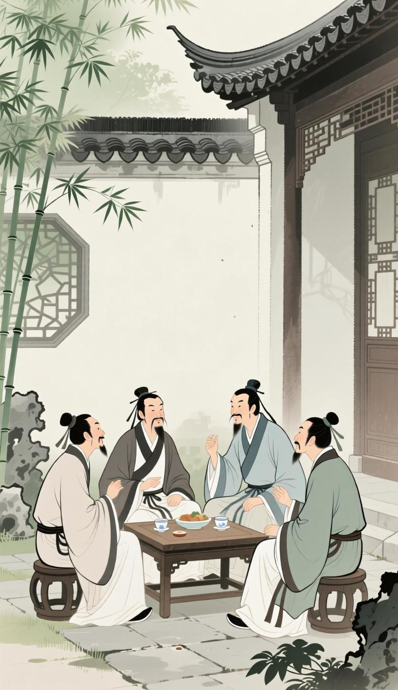@豆包 帮我点评
我认为是。古人没有手机网络，社交圈子大多就是亲友、邻里，交往圈