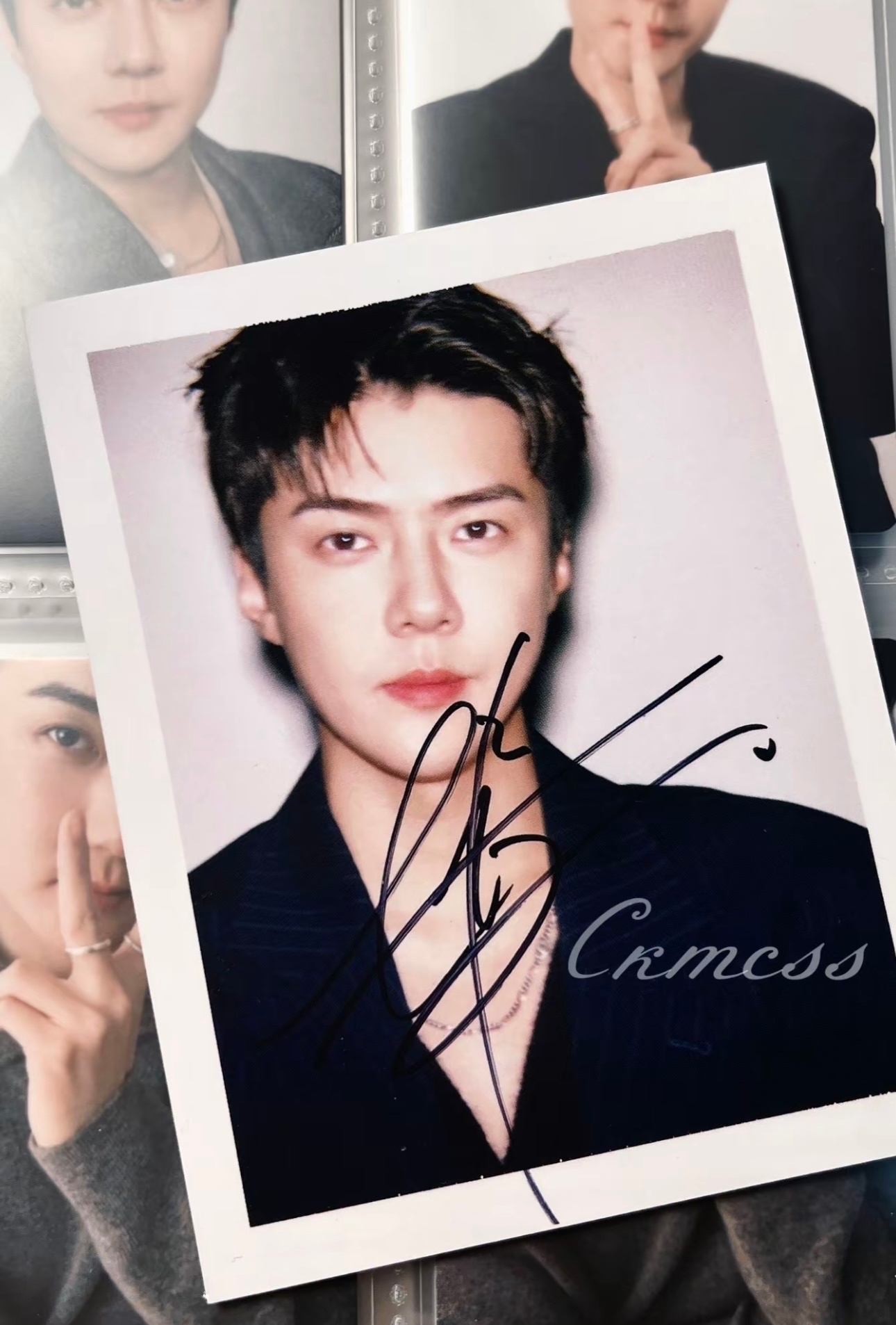 EXO台历官宣【吴世勋】帅而萌之拍立得 