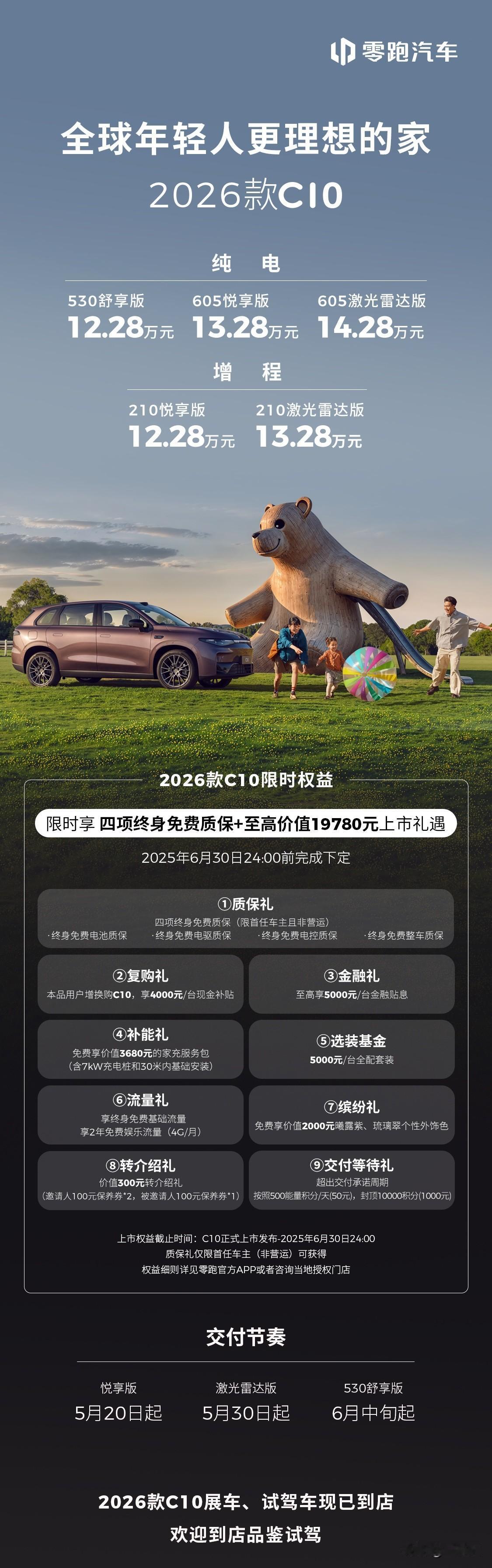 终于上市了！2026款零跑C10售价12.28万起，值得买吗？
 
说到当前关注
