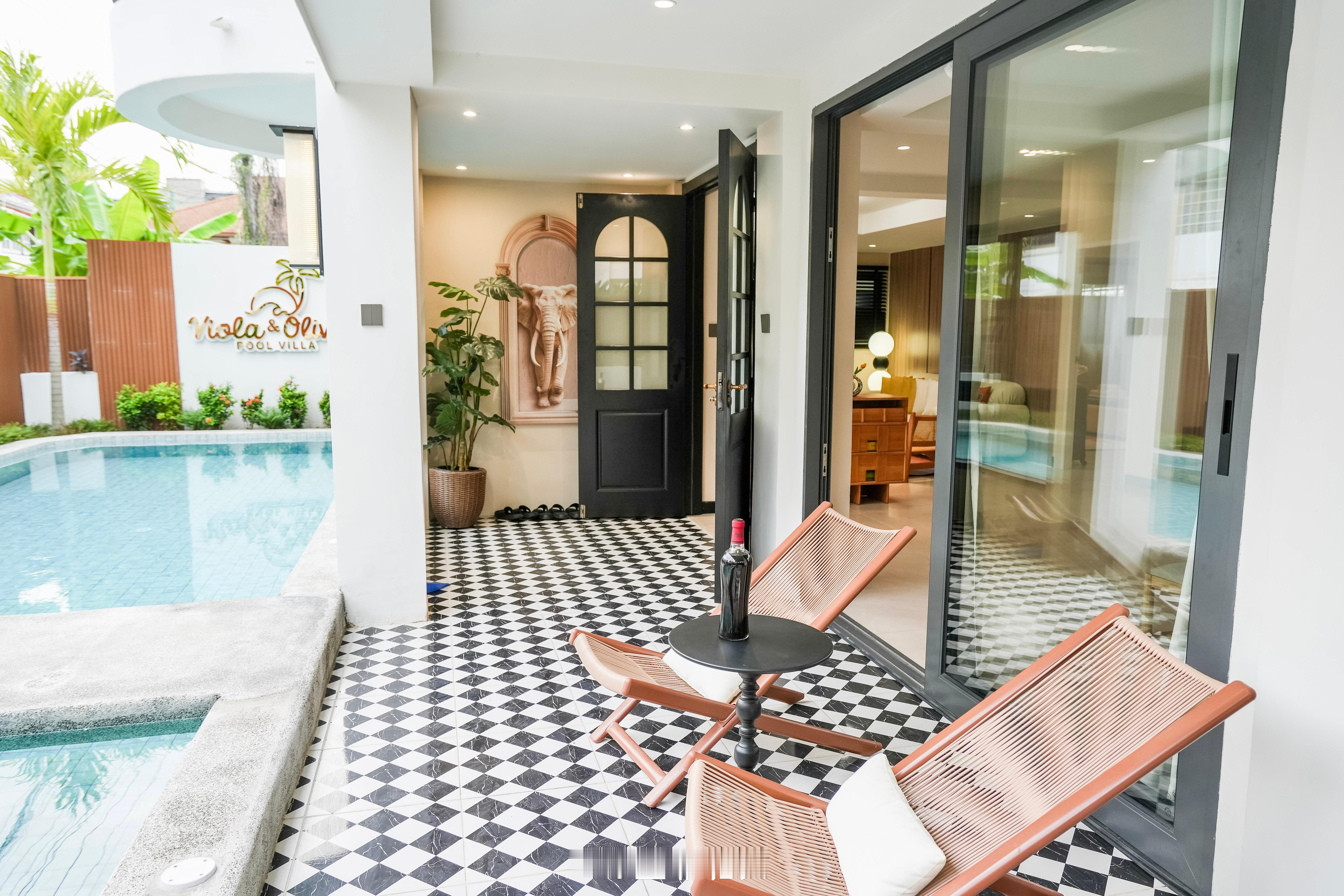 Viola&Olivia Pool Villa🩵🩵🩵🩵🩵 ​​​