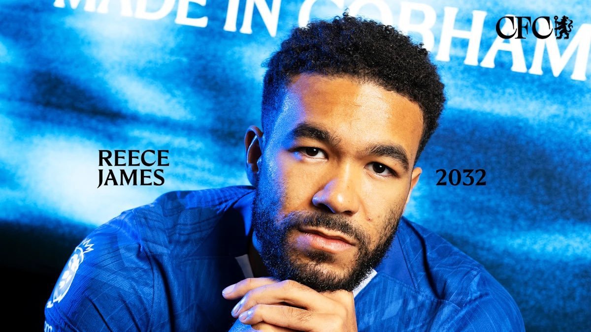 里斯·詹姆斯：我非常高兴能够续约，切尔西对我意义重大。我一直都说我希望我的巅峰时