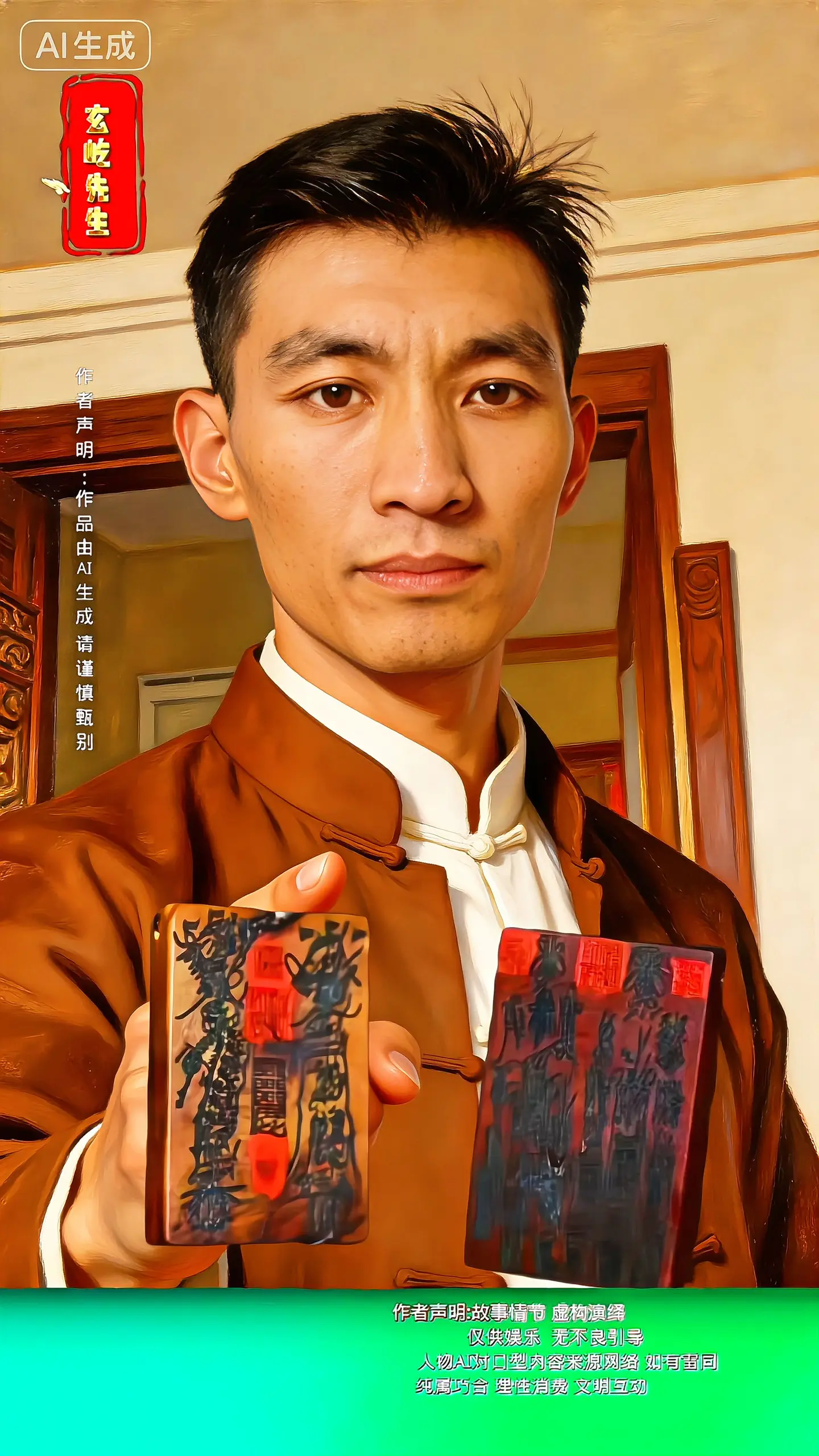玄屹先生吊坠雷击木来了