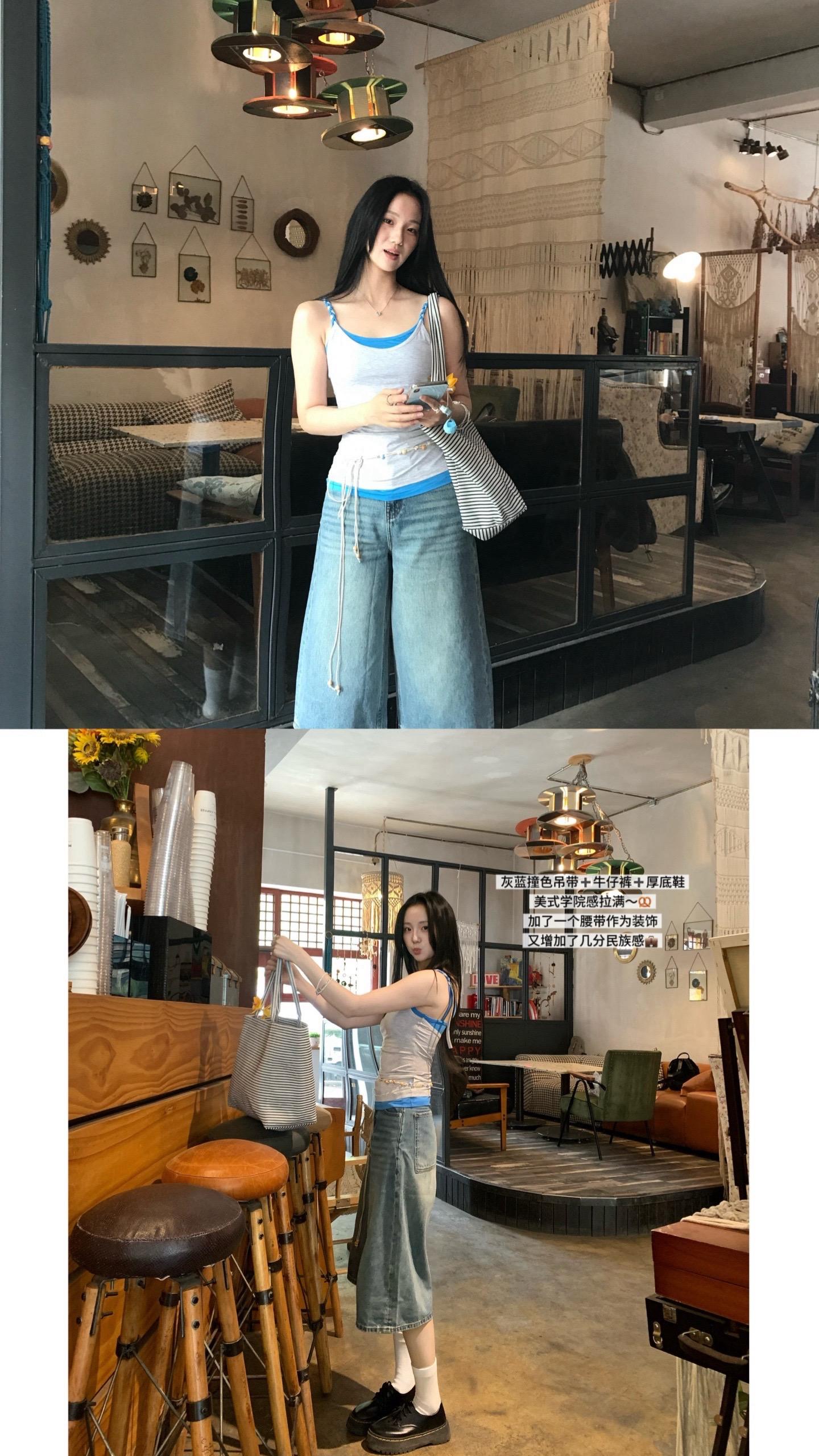 韩系休闲感chill穿搭📮。