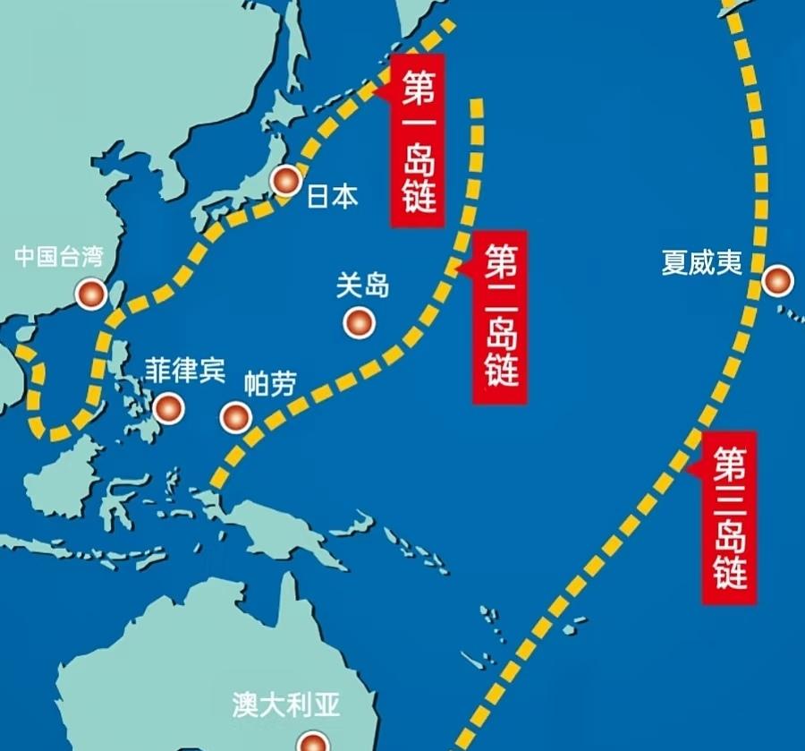 看第一二三岛链，其中最关键的一段，就是正对着中国最富庶的江浙沪地区的那一串日本岛