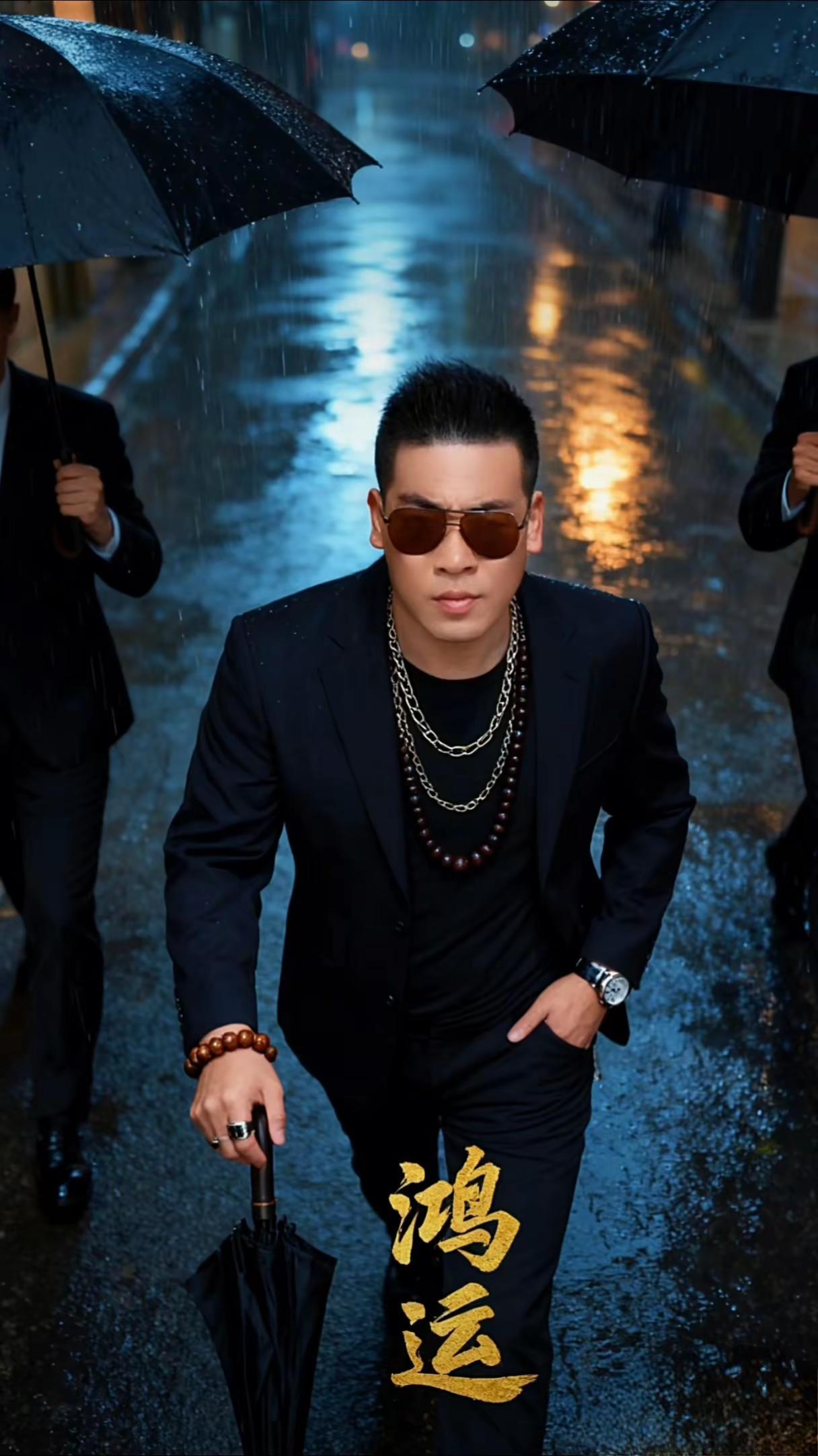 男人要想混的好头发必须往后倒