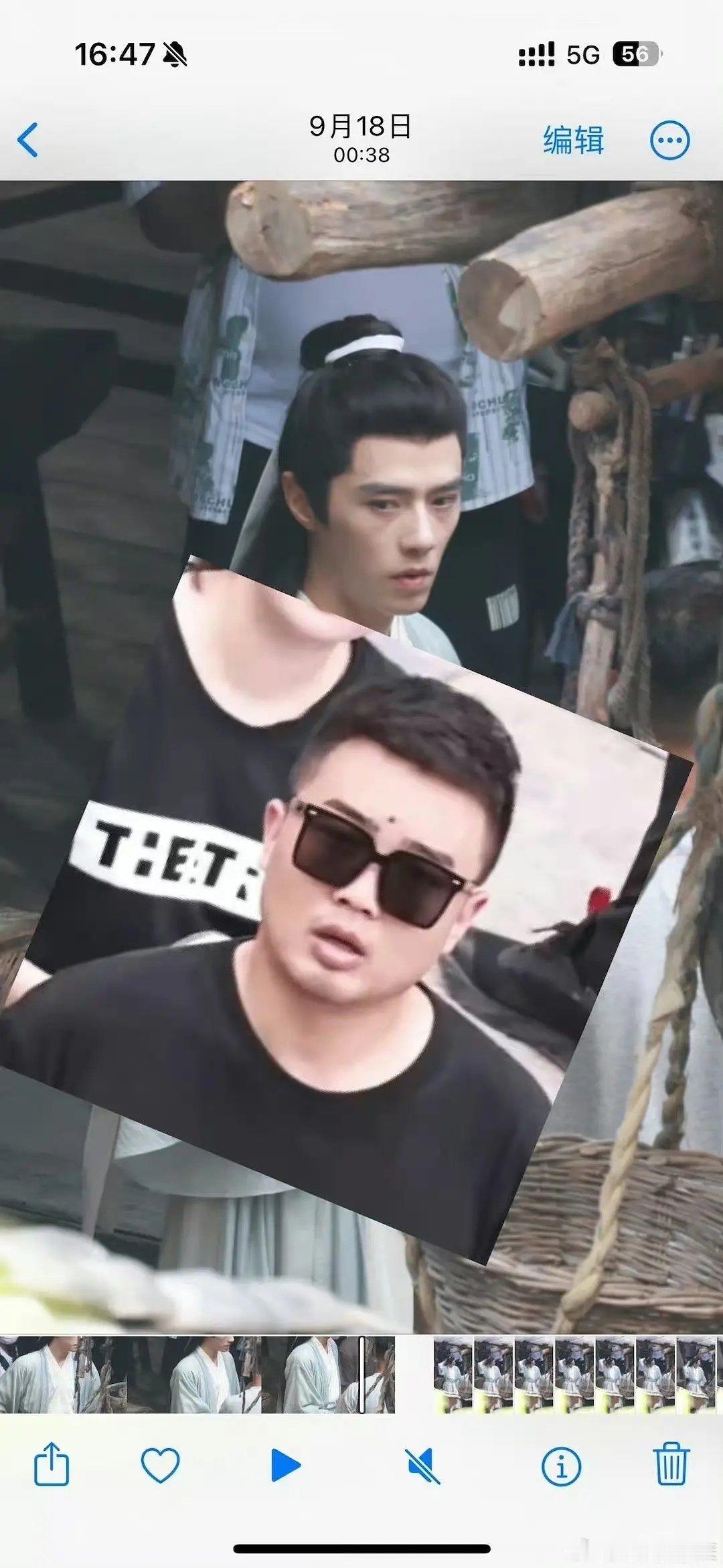 方逸伦怎么跟细了一样 ​​​