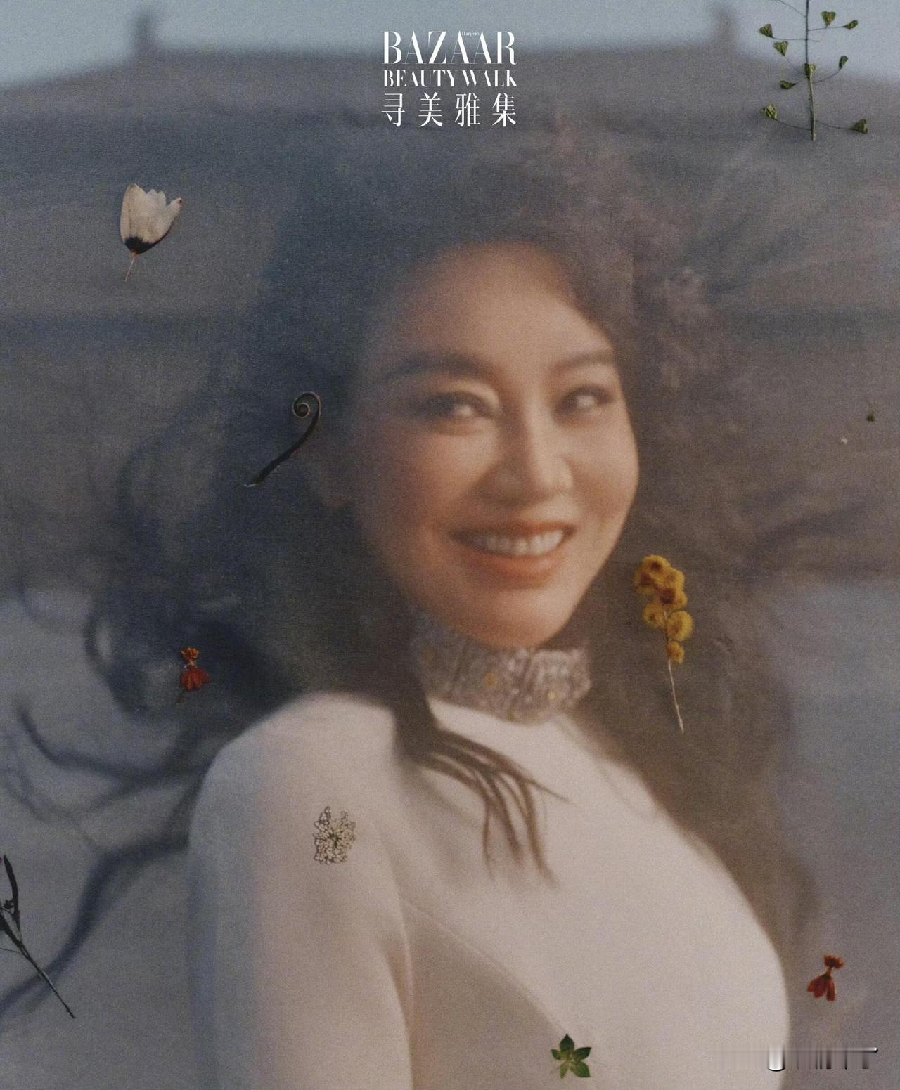 闫妮的一组西安大片，立足千年古都西安，穿行于大明宫、芙蓉园古建之下传统底蕴碰撞现