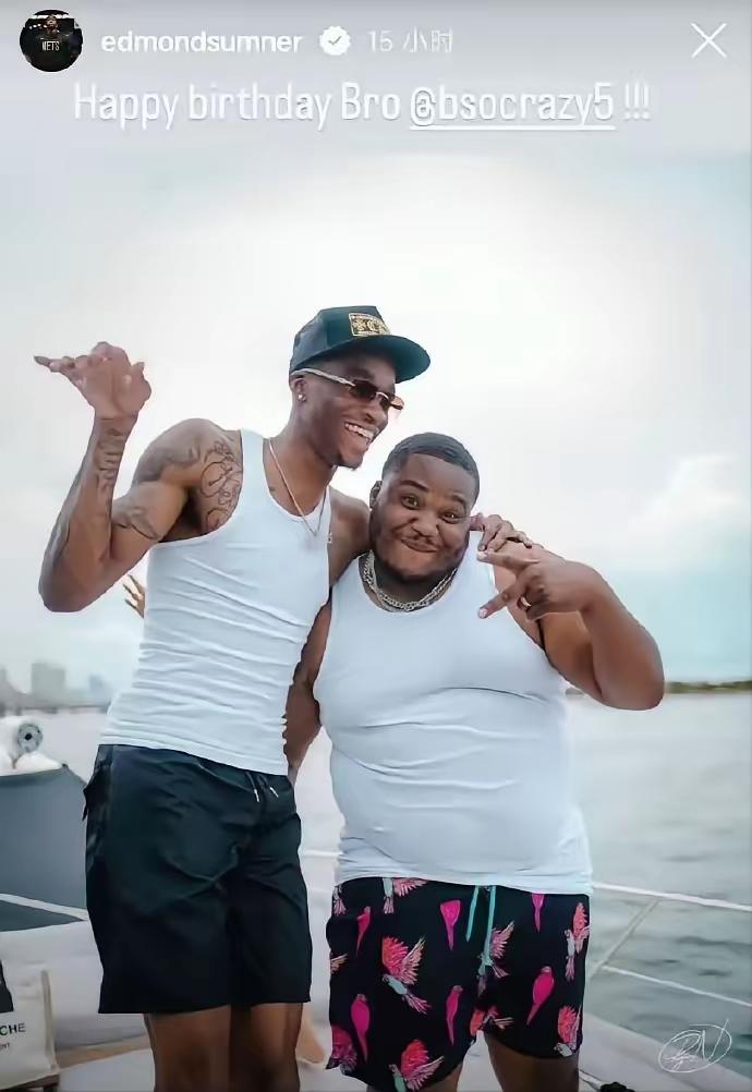 萨姆纳被广东男篮取消注册，却显得非常开心，直言这个赛季是他生涯最喜欢的一个赛季，