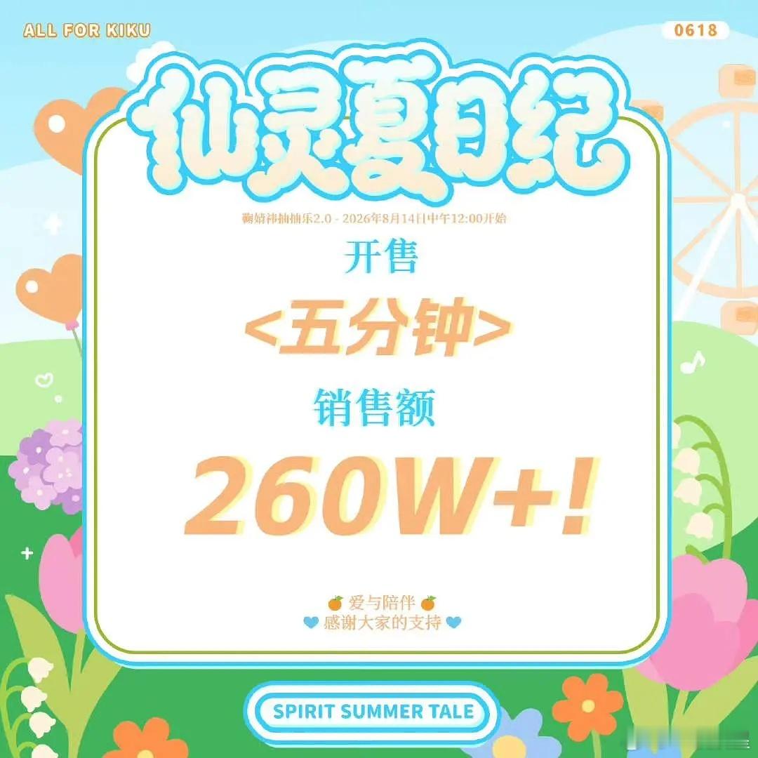 鞠婧祎ccl五分钟战报来了，销售额260w+，5分钟达到这个量谁的一辈子