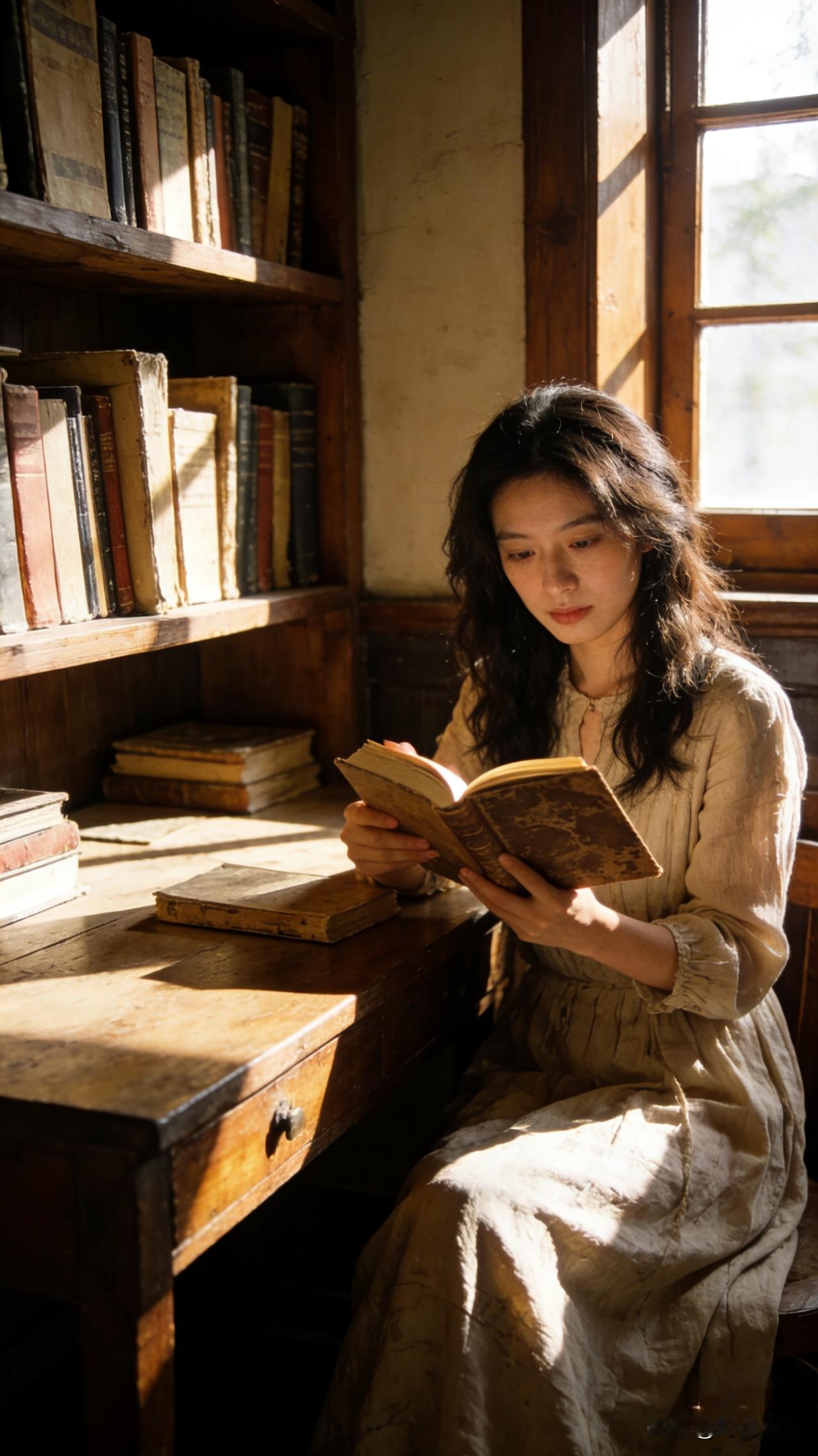 街角发现一家“拾光旧书坊”，老板把上联写在木书签上挂门口，说对出下联就送绝版老字