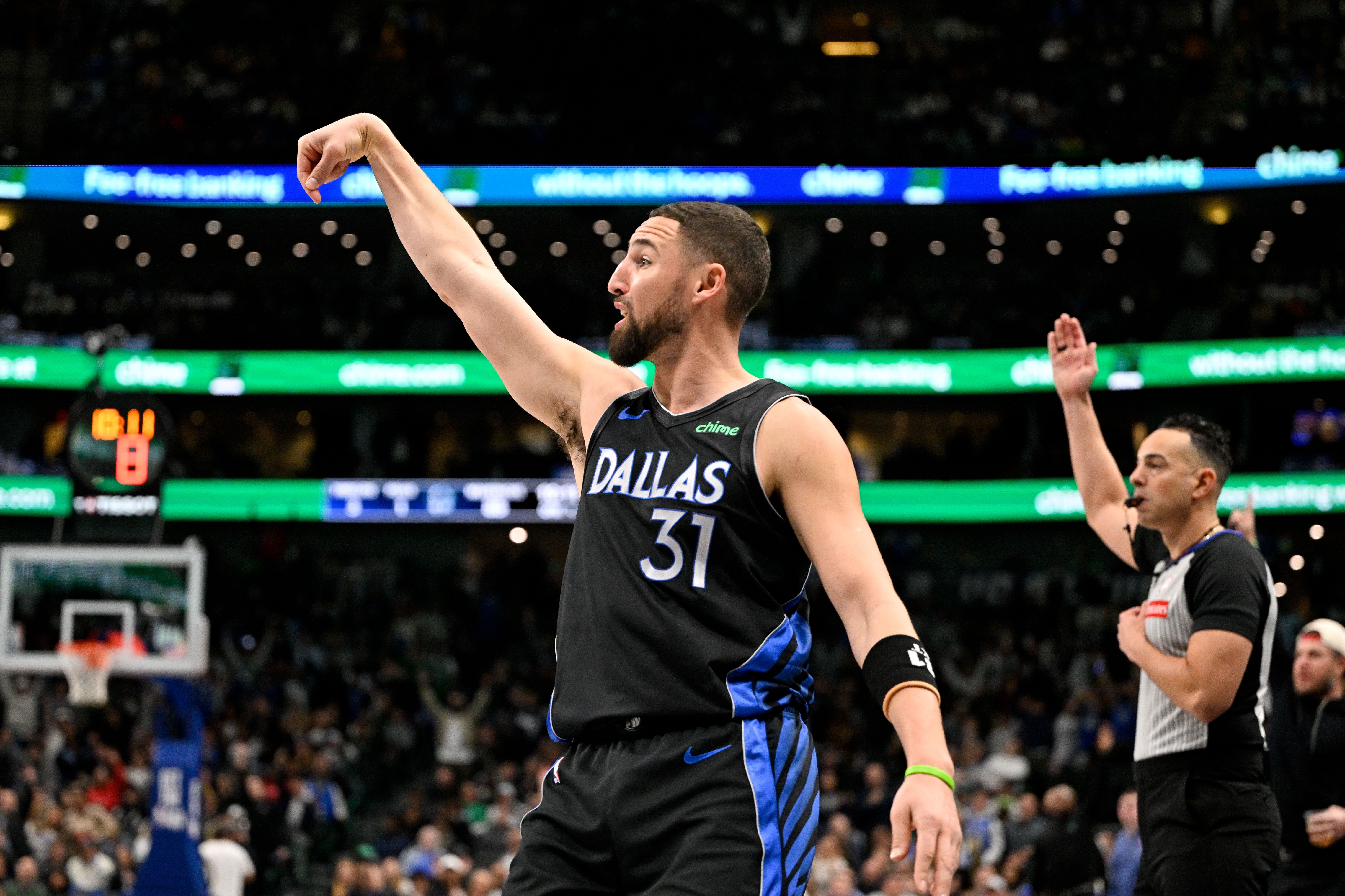 【#克莱历史三分榜第4#】#克莱升至历史三分榜第4# 今日NBA常规赛，独行侠迎