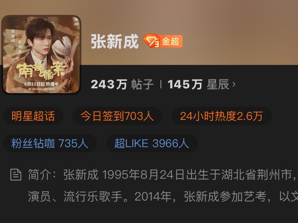 卡点王一直在操作，明天可以破4k了我们3k是9号吧十天都没用上·张新成提名百花奖