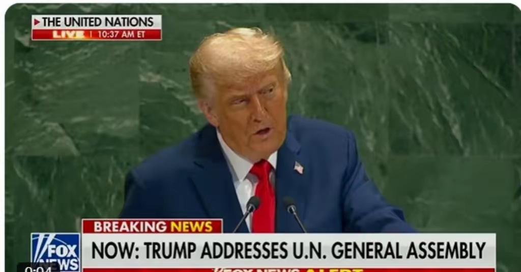 登上联合国大会演讲台的特朗普，从头到尾就翻来覆去表达了他的思维方式：“我很擅长干