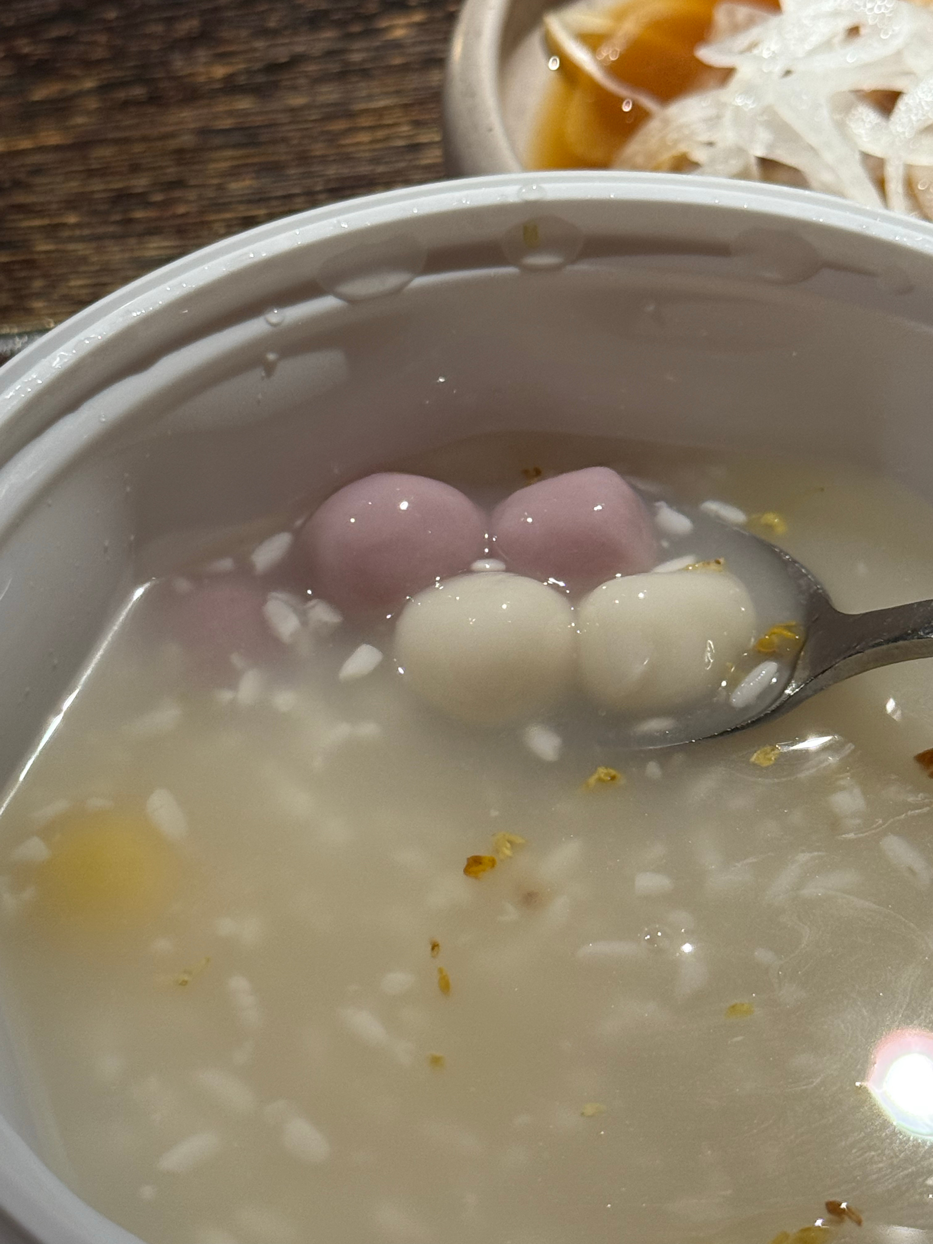 你是圆子也会是这种软软糯糯甜甜的圆子 
