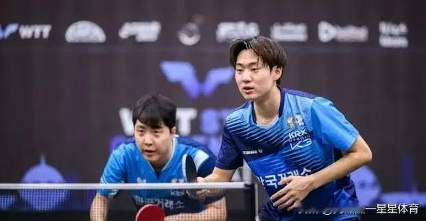 乒乓球金奈球星赛，男双四强/全部产生

1，林钟勋/吴晙诚（韩国🇰🇷）
2，