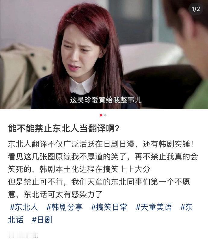 能不能禁止东北人当翻译 ​​​