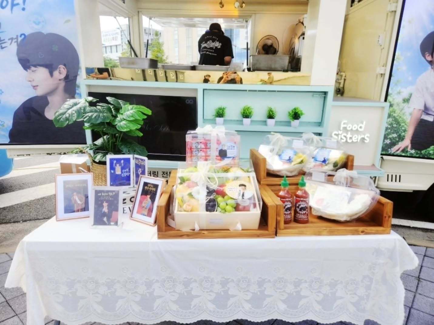 边佑锡 🩵 边佑锡我独自升级 餐车店主昨晚分享“忠清道TTE”我独剧组应援后记