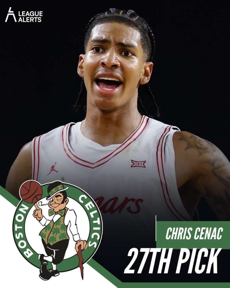 2026年的NBA选秀大会中，凯尔特人用第27顺位选中了小-瑟纳克。小克里斯-瑟