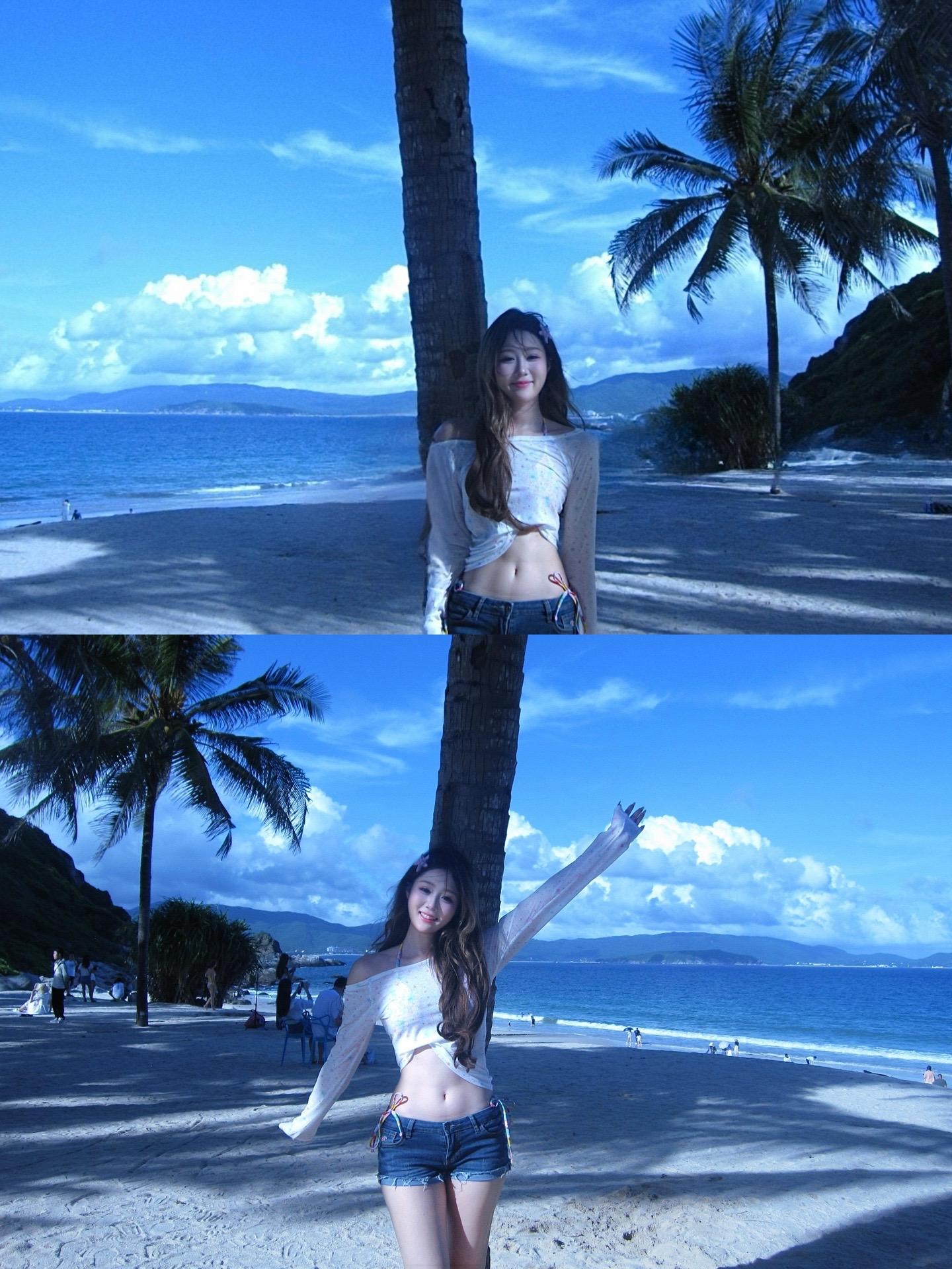 三亚终于晴天了☀️