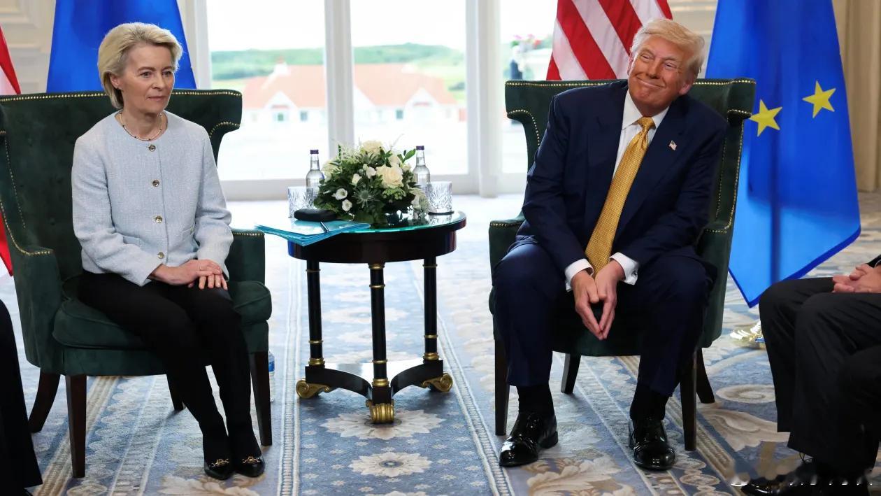 【欧盟将推迟六个月对美国征收关税，以便进行贸易谈判】[跪族]（CNBC）欧盟周一