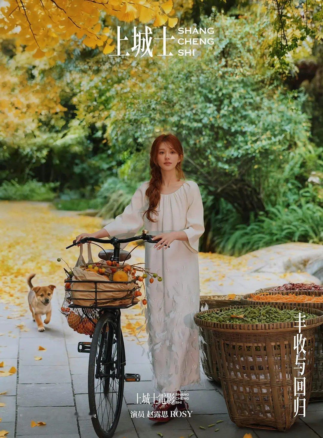 上城士拍的赵露思，秋日里娓娓道来的故事感，好高级好温柔🥹 