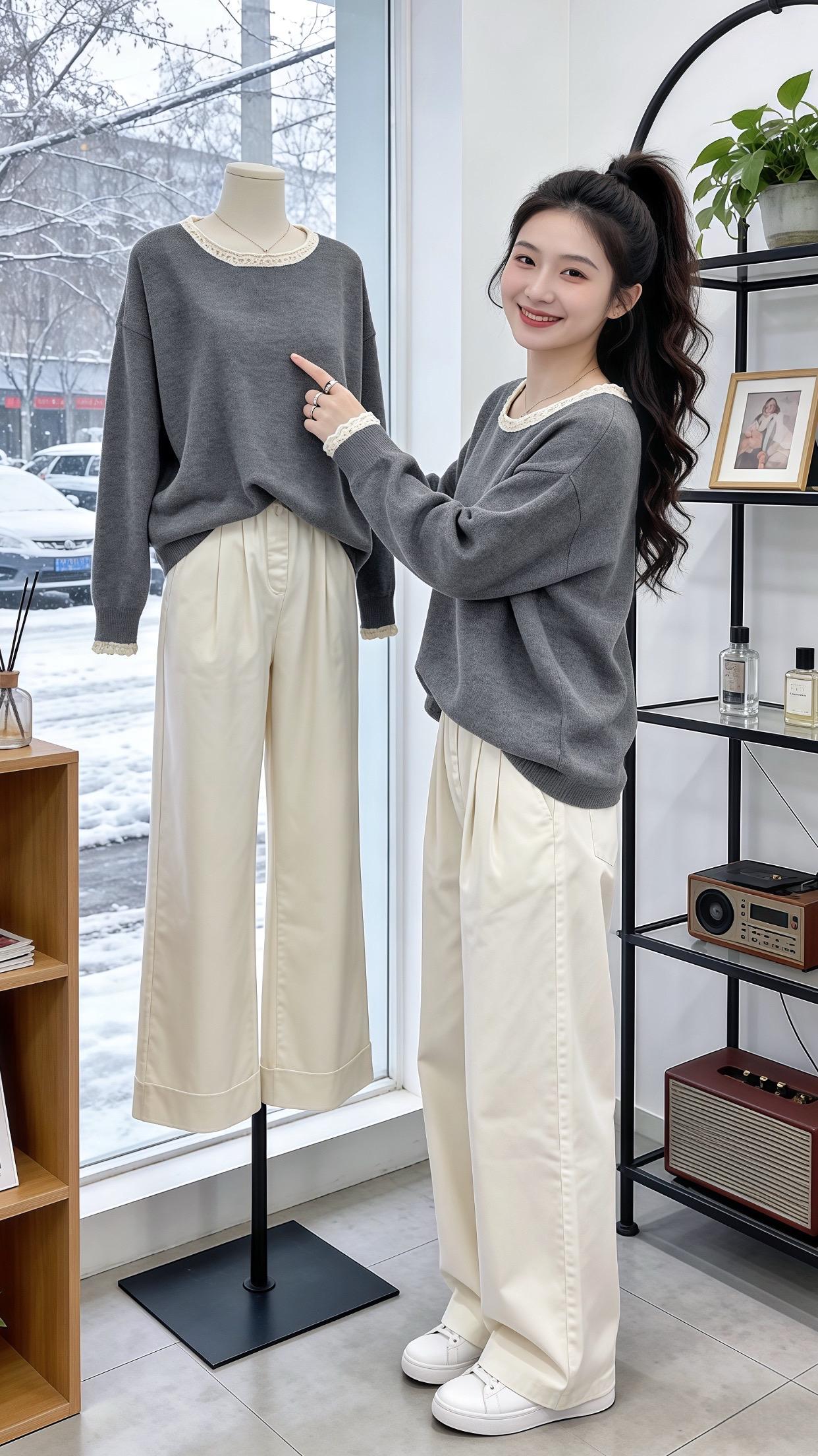 过年穿什么 小个子冬季保暖穿搭 没什么爱好就爱买点衣服 过年回家穿哪套...