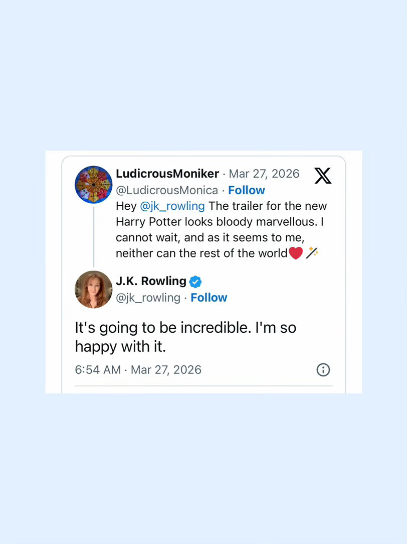 J.K.罗琳支持奥运会禁止跨性别女性参加女子比赛《哈利·波特》作者J.K. 罗琳