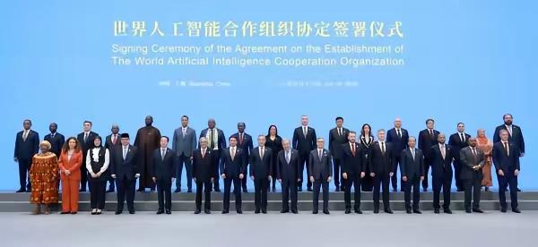 世界人工智能合作组织落户中国上海，虽然说创始成员国仅仅是29个国家，但代表了全球