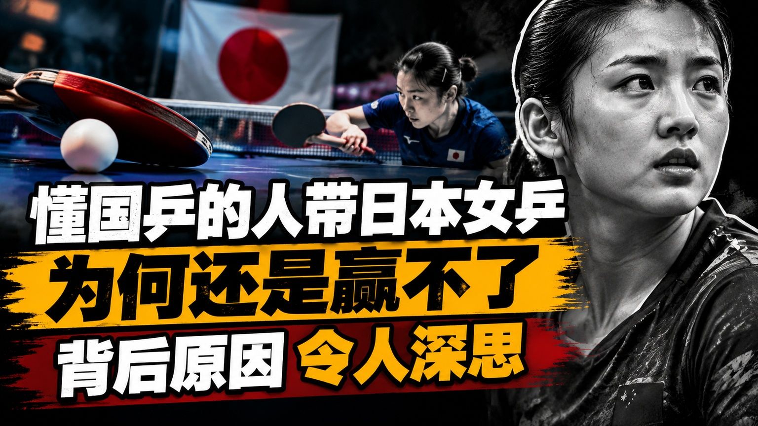 懂国乒的人带日本女乒，为何还是赢不了
