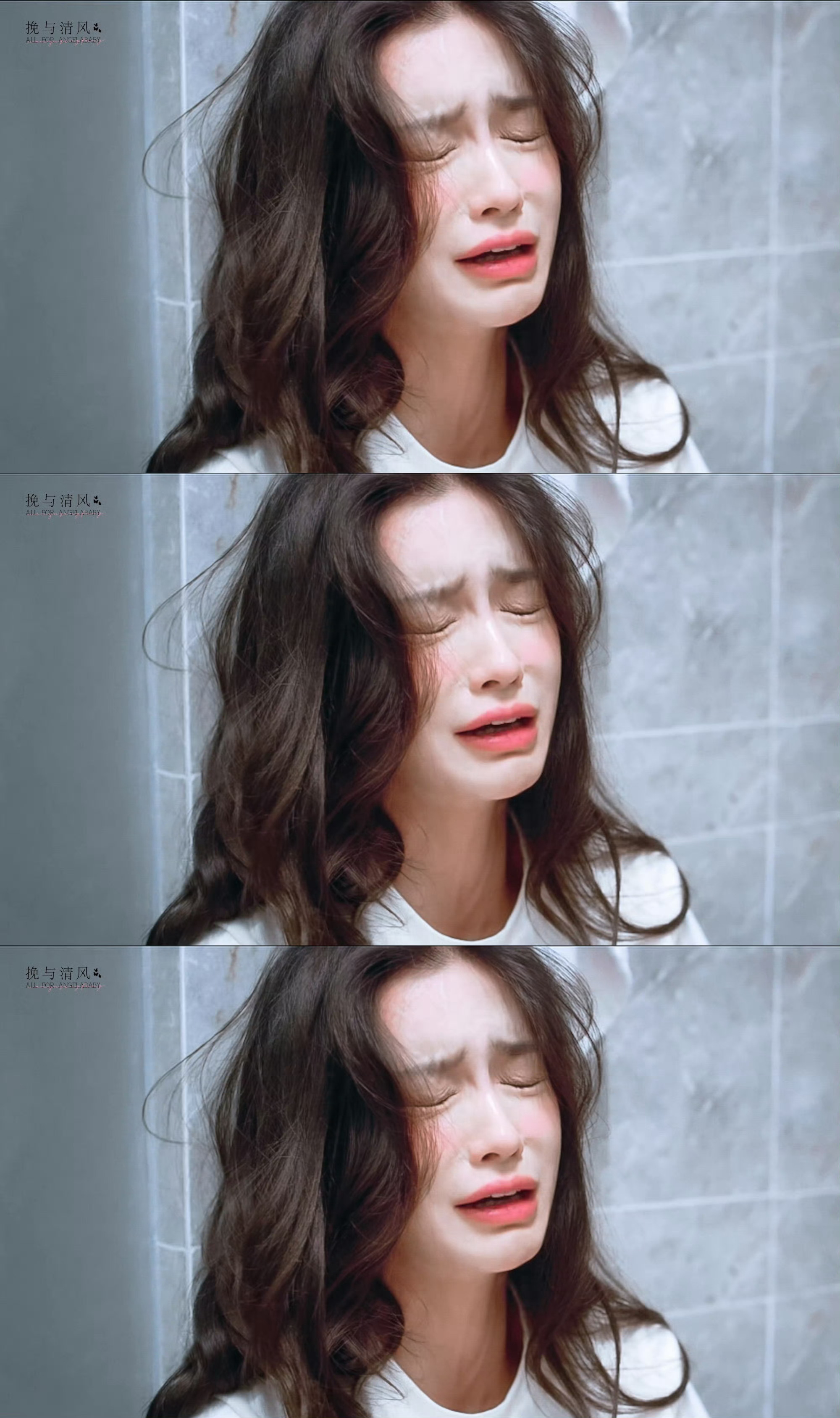 angelababy angelababy “情起一时的喜欢不叫热爱，长久无言的