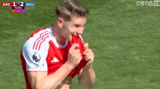 阿森纳1比2伯恩茅斯 真有些遗憾，只能再接再厉 