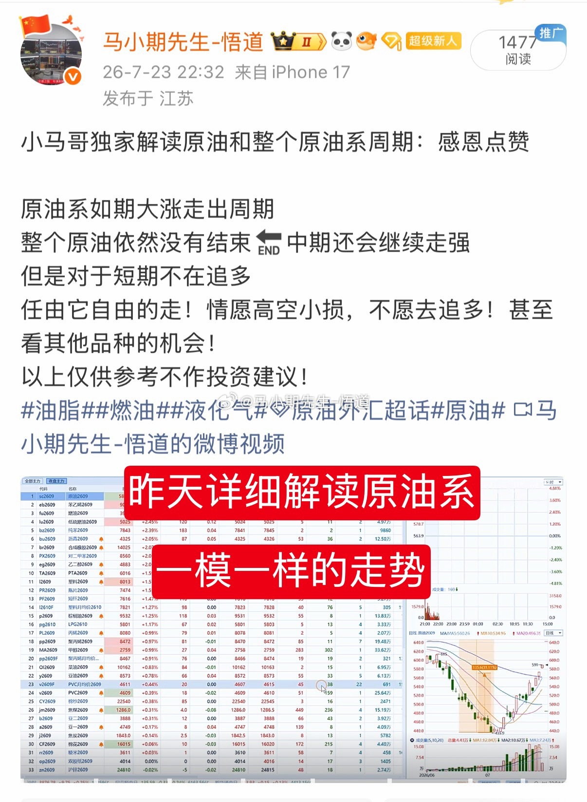 2026.7.24今日期货全品总结：纯干货，感恩点赞交易逻辑&策略规划复盘昨日观