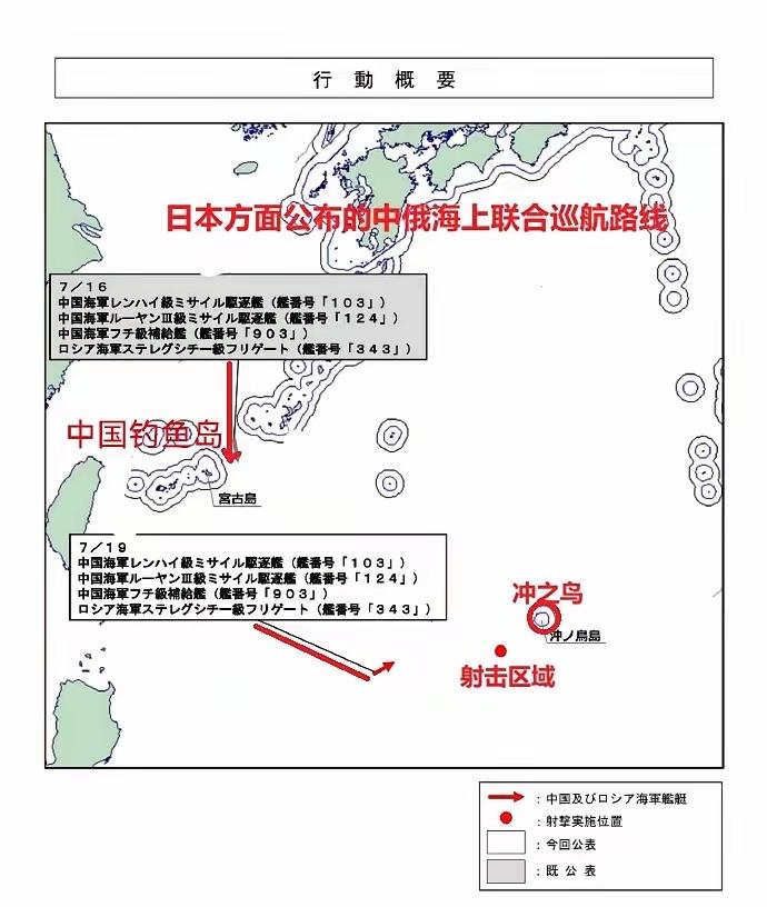 新加坡南洋理工大学学者李明江认为，中国军舰7月19日在日本主张的冲之鸟礁所谓“专