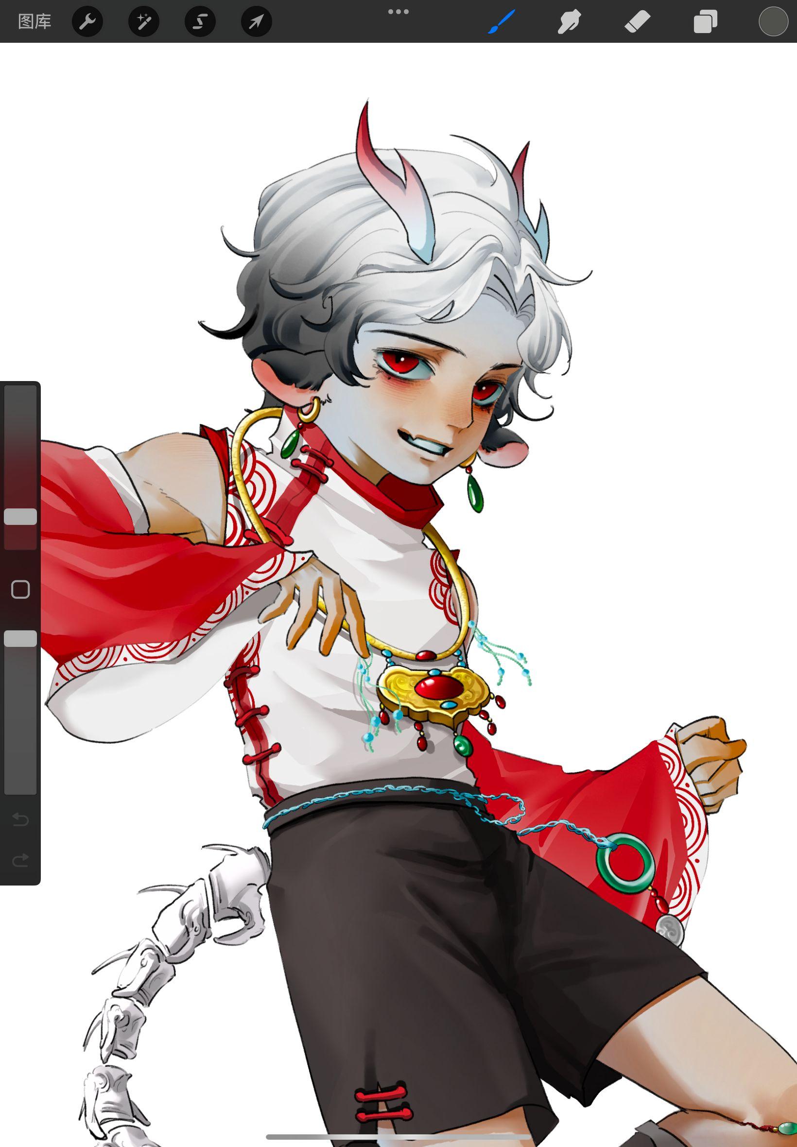 龙塑终于迎来了他们的立绘。发发预告嘿嘿