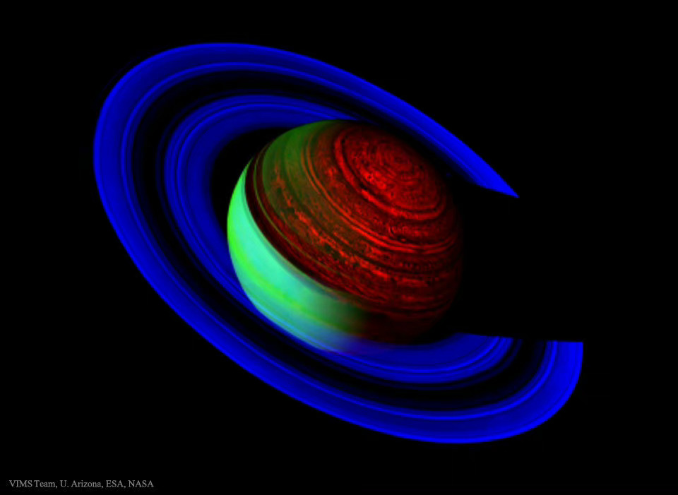 #每天一天文图# 霓彩土星 ​​​