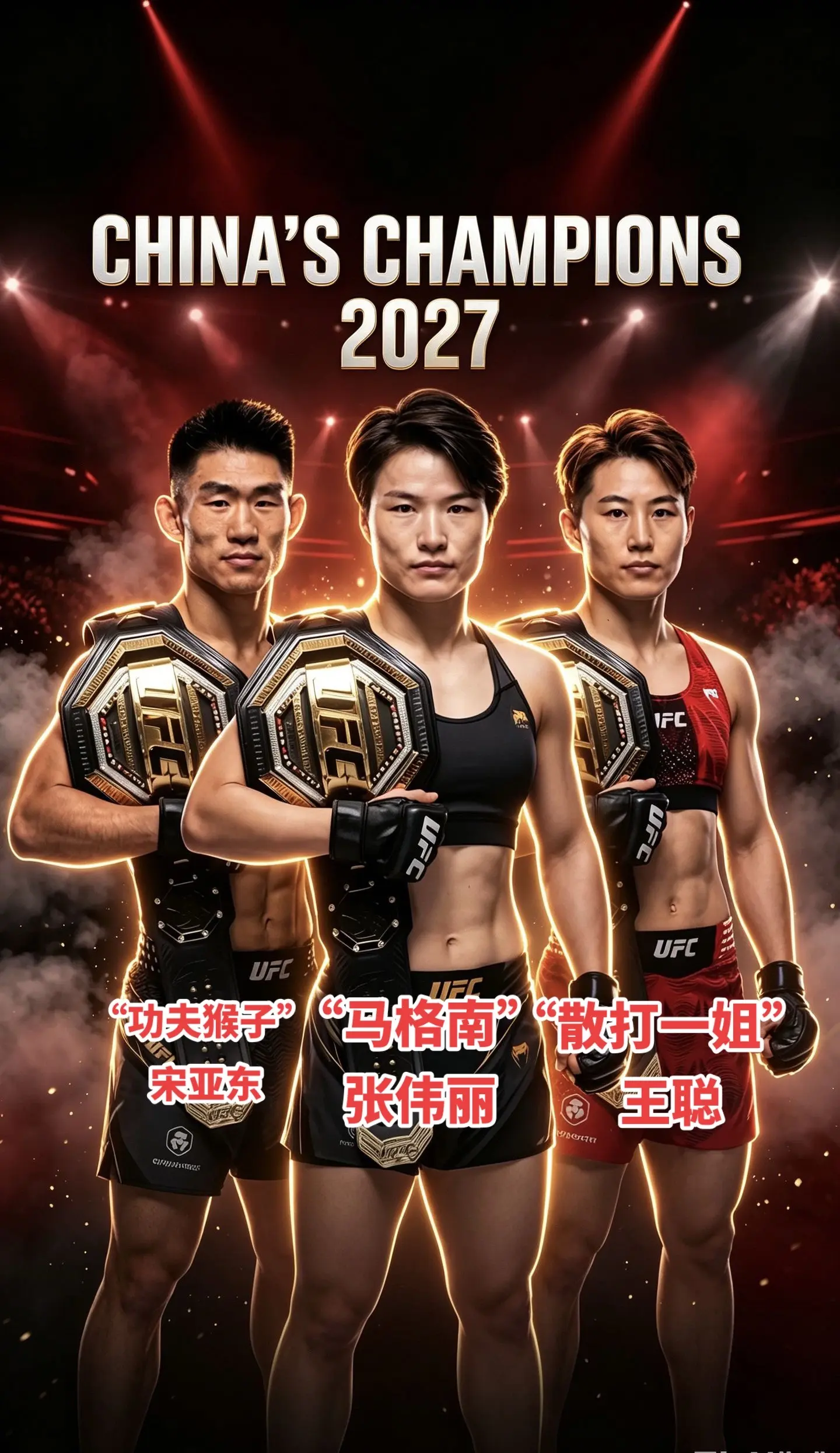 2027年愿中国UFC格斗选手：中国格斗一姐“马格南”-张伟丽，“功夫...